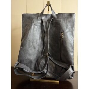 Modern + Chic Backpack Women's Gray Convertible Bag Shoulder Bag‎ Purse Travel